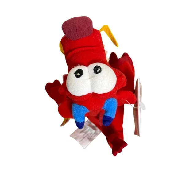 Disney Store Mulan Mushu Plush Dragon Bean Bag with Sound Tags 1998  NO Sound #1 - Picture 7 of 10